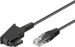 Goobay 60660 TAE-F Kábel 20 m - Fekete (60660)