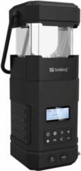 Sandberg Survivor Lantern - Solar Kemping lámpa beépített FM rádió és Power Bank 10000mAh (420-90)