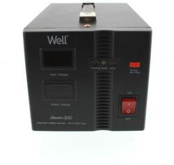 Well Stabilizator de Tensiune WELL 500VA Black (AVR-SRV-SECURE500-WL)