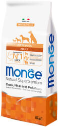 Monge Superpremium Dog 2x12kg Monge Natural Superpremium All Breeds Adult kacsa, rizs & burgonya száraz kutyatáp
