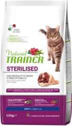 Natural Trainer 1, 5kg Natural Trainer Sterilised sonka száraz macskatáp