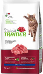 Natural Trainer 18kg Natural Trainer Adult marha száraz macskatáp