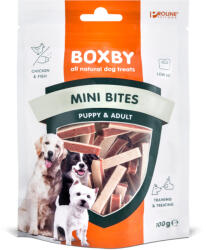  Boxby 100 g Boxby Puppy Mini Bites kutyafalatok 100 g Boxby Puppy Mini Bites kutyafalatkák