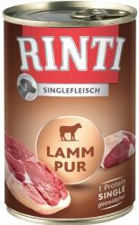 RINTI Singlefleisch Lamb Pure 400 g Hrana umeda monoproteica pentru caini, cu miel