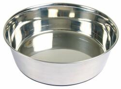 TRIXIE Bol pentru caine, din metal cu baza din cauciuc 0.5 l/14cm
