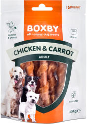 Boxby 100g Boxby csirke és sárgarépa kutyasnackek 100g Boxby Chicken & Carrot Dog Snacks