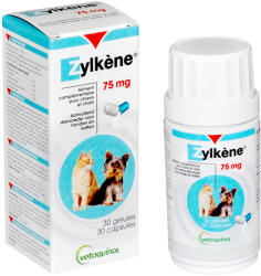 Vétoquinol 30db Zylkene kapszula (< 10 kg) 75 mg étrend-kiegészítő kutyáknak, macskáknak