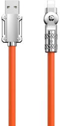 Dudao Angled cable USB-A - Lightning 30W 1m rotation 180° Dudao - orange - vexio