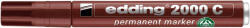 edding Alkoholos marker, 1, 5-3 mm, kúpos, EDDING 2000, barna (TED2000B) (4-2000C007)