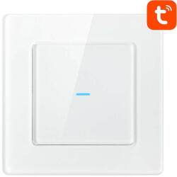 AVATTO Comutator de lumina inteligent WiFi Avatto N-TS10-W1 1 Way TUYA (alb) (047939)