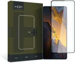 HOFI Folie de protectie Ecran HOFI PRO+ pentru Xiaomi Poco F5, Sticla Securizata, Full Glue, Neagra (fol/ec/hof/prp/pocf5/st/ne) - pcone