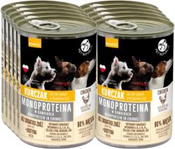 Pet Republic PetRepublic csirke monoprotein eledel kutyáknak, darabokban, szószban 10x400g