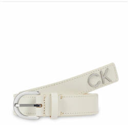 Calvin Klein Curea de Damă Calvin Klein Re-Lock Rnd Bckl Blt W/Tip K60K611103 Dk Ecru PC4
