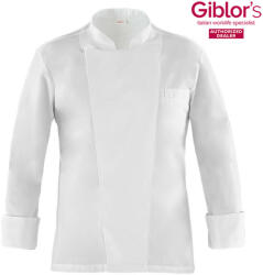 Giblor's Szakácskabát - Raul - Fehér (22p08g322)
