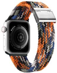 DUX DUCIS pótszíj (egyedi méret, textil, terep minta, állítható) NARANCSSÁRGA Apple Watch Series 7 41mm, Apple Watch Series SE 2 40mm, Apple Watch Series 3 38mm, Apple Watch Series 2 38mm, Appl (GP-137713)