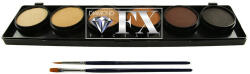 DiamondFX Diamond FX 6 színű arcfesték készlet - Skin Tones 6x10g