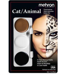 Mehron Paradise Makeup AQ Mehron háromszínű arcfestő készlet - Cat/animal