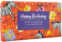 The English Soap Company Săpun natural luxuriant La mulți ani - Grapefruit roz, 190g