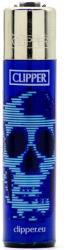  Clipper Classic Blurry Skulls öngyújtó (blue) (CL3A816BCHblu)