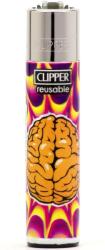  Clipper Classic Brain Damage öngyújtó (white) (CL3A1211BCHwht)