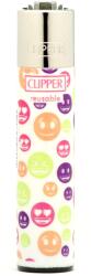  Clipper Classic Emoji öngyújtó (white) (CL3A891BCHwht)