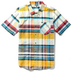 LRG Madras plaid rövid ujjú ing (natural) XL (j152005na86-xl)