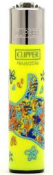  Clipper Classic Hippie Hands öngyújtó (yellow) (CL3A1107BCHyel)