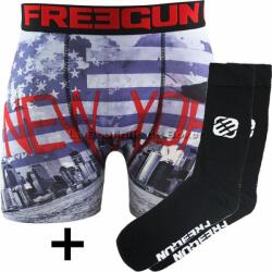  Freegun boxer alsónadrág + zokni csomag (NYC) S (fg/1/bmch/pack/nyc-s)