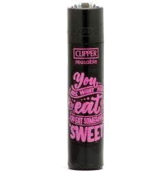 Clipper Classic Sweet Tips öngyújtó (pink) (CL3A1004BCHpnk)