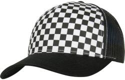  Flexfit Checkerboard trucker sapka (black/white) (6506CBbw)