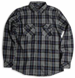  Matix Cassius hosszú ujjú flanel ing (black) M (a5fln07blk-m)