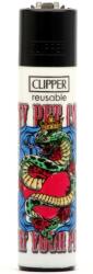  Clipper Classic Hard Tattoo öngyújtó (pet) (CL3A1072BCHpet)