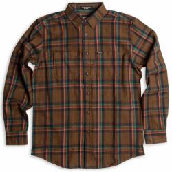  Matix Lincoln hosszú ujjú flanel ing (tobacco) XL (a5fln008tob-xl)