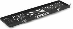 Set suport placute numar inmatriculare auto 3D (fata + spate) Toyota