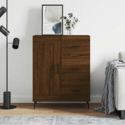 vidaXL barna tölgy színű szerelt fa tálalószekrény 69, 5 x 34 x 90 cm (830283) - balena