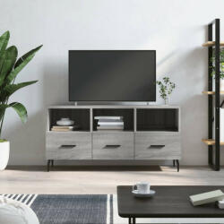 vidaXL szürke sonoma színű szerelt fa TV-szekrény 102 x 36 x 50 cm (829058)