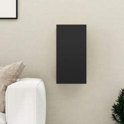 vidaXL fekete forgácslap TV-szekrény 30, 5 x 30 x 60 cm (803328)