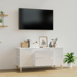 vidaXL fehér magasfényű szerelt fa TV-szekrény 102x44, 5x50 cm (819598)