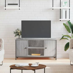 vidaXL szürke sonoma színű szerelt fa TV-szekrény 100x40x50 cm (832766)