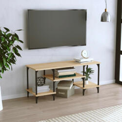 vidaXL sonoma tölgyszínű szerelt fa TV-szekrény 102x35x45, 5 cm (826331)