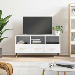 vidaXL fehér szerelt fa TV-szekrény 102 x 36 x 50 cm (829012)