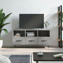 vidaXL szürke sonoma színű szerelt fa TV-szekrény 102 x 36 x 50 cm (829034)
