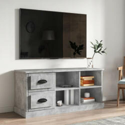 vidaXL betonszürke szerelt fa TV-szekrény 102 x 35, 5 x47, 5 cm (816180)