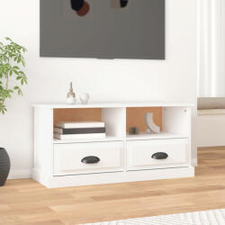 vidaXL fehér szerelt fa TV-szekrény 93x35, 5x45 cm (816464)
