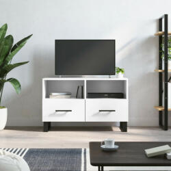 vidaXL fehér szerelt fa TV-szekrény 80 x 36 x 50 cm (828996)