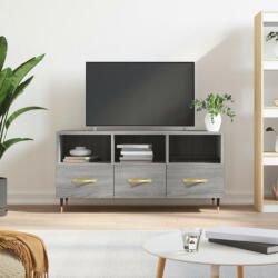 vidaXL szürke sonoma színű szerelt fa TV-szekrény 102 x 36 x 50 cm (829018)