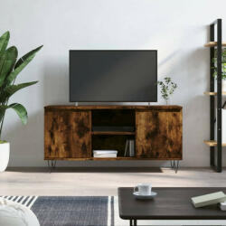 vidaXL füstös tölgyszínű szerelt fa TV-szekrény 104x35x50 cm (827017)