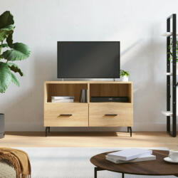 vidaXL sonoma-tölgyszínű szerelt fa TV-szekrény 80 x 36 x 50 cm (828991)