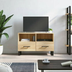 vidaXL sonoma-tölgyszínű szerelt fa TV-szekrény 80 x 36 x 50 cm (828999)