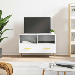 vidaXL fehér szerelt fa TV-szekrény 80 x 36 x 50 cm (828956)